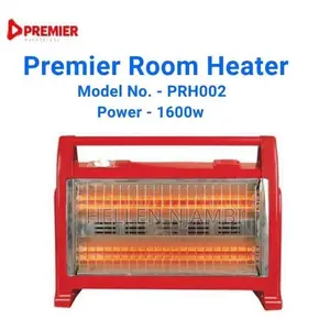 Premier Quartz Room Heater 1600watts- With 2 Heat Settings