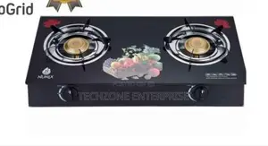 Nunix (Gs-004) 2 Burner Glass Table Top Cooker