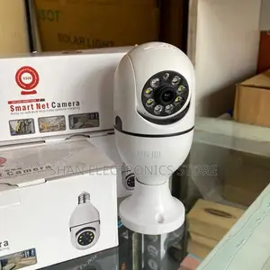 Ptz.Camera V380 Bulb Security Bulb Camera 2.4g 360° PTZ
