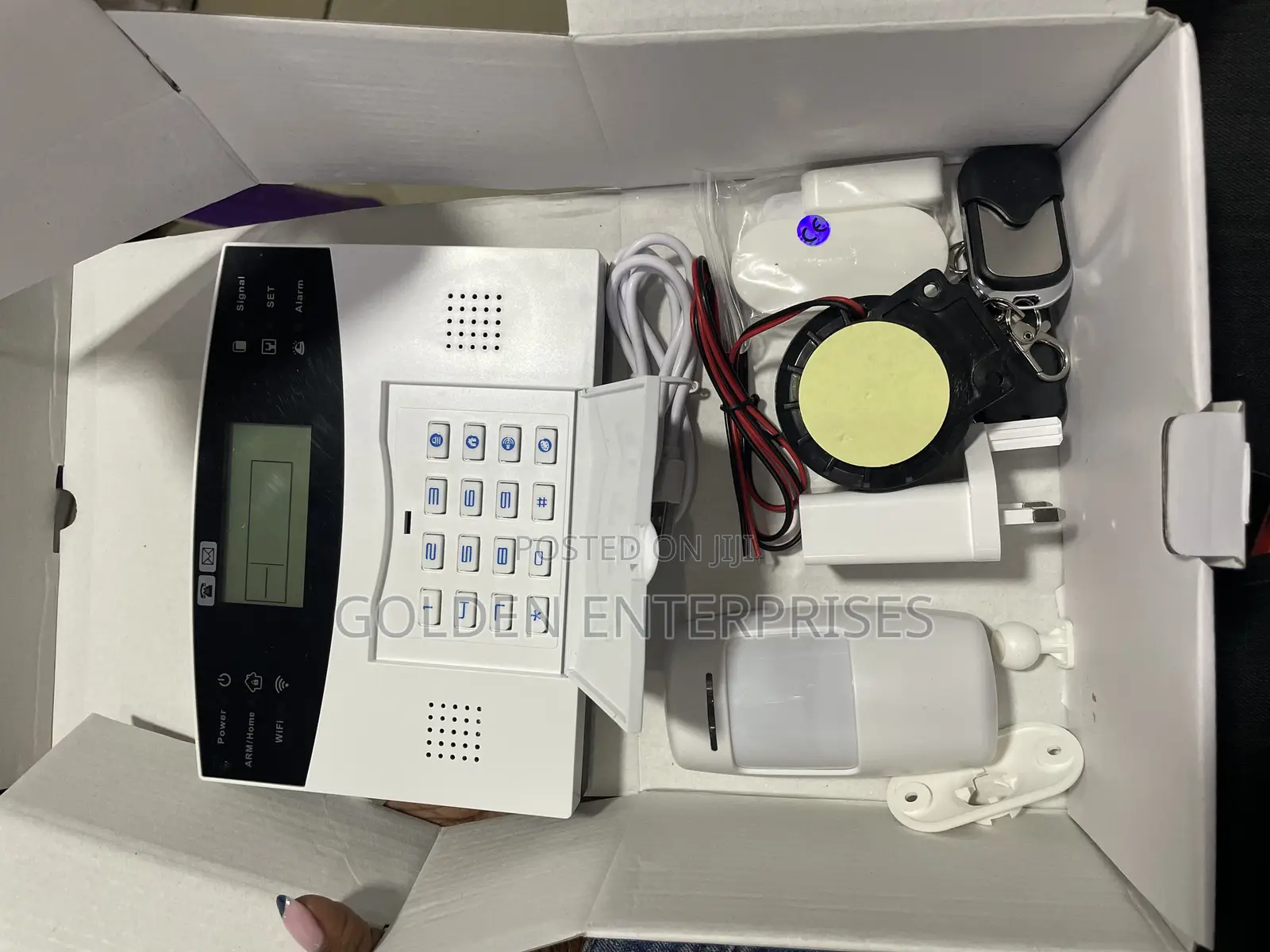 Wifi Gsm Anti Theft Wired Home Security Alarm System