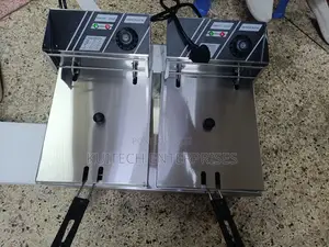 Electric Chips Fryer/ 6l + 6l Deep Fryer
