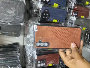 Megany Leather Back Cover for Samsung Galaxy A04s