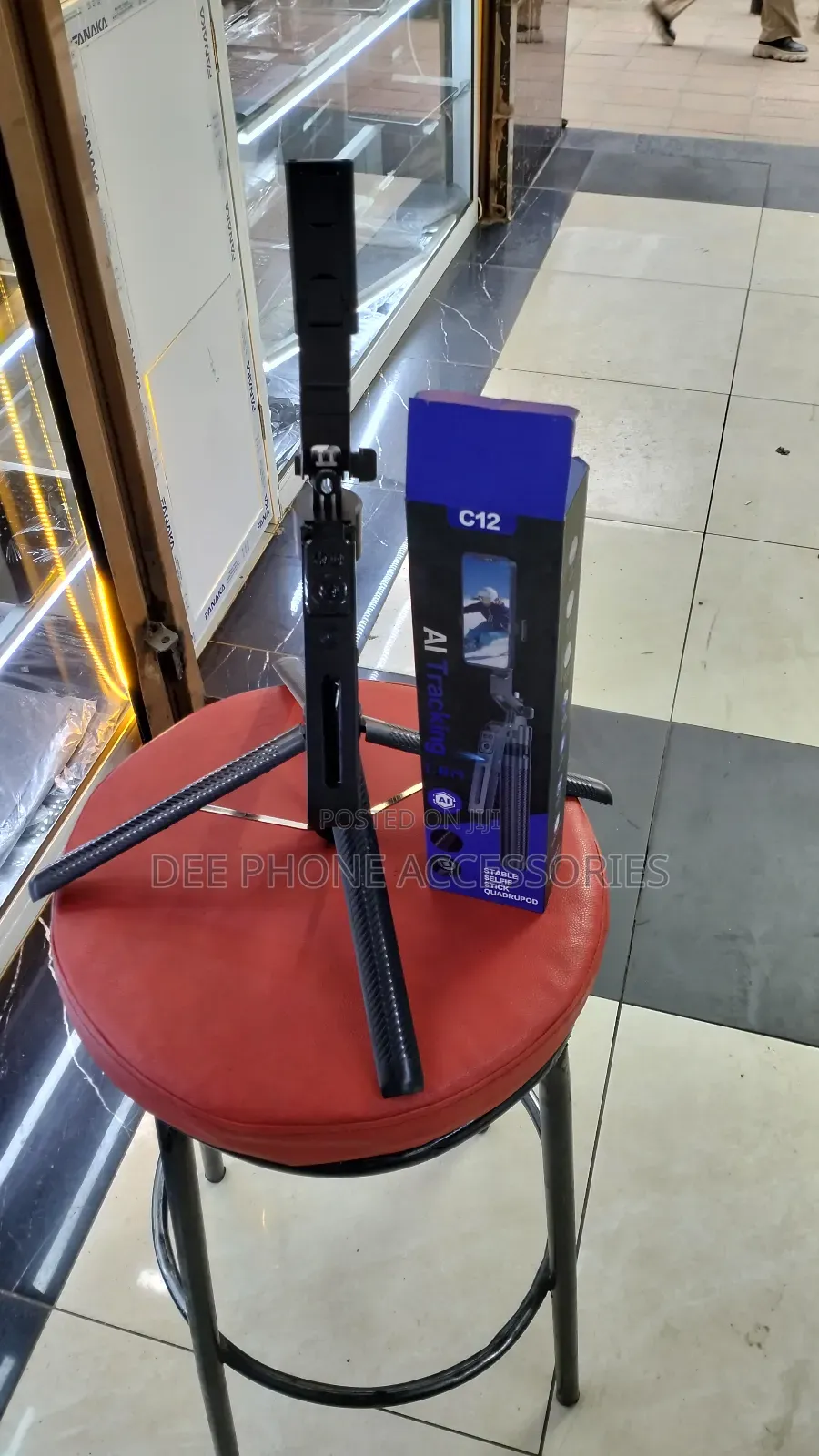 C12 Stable Selfie Stick With A1 Motion Sensor