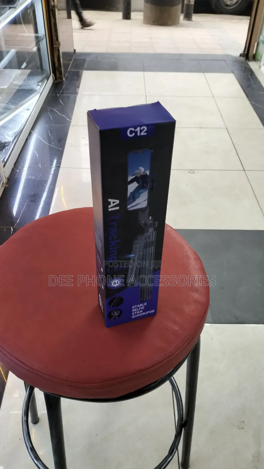 C12 Stable Selfie Stick With A1 Motion Sensor