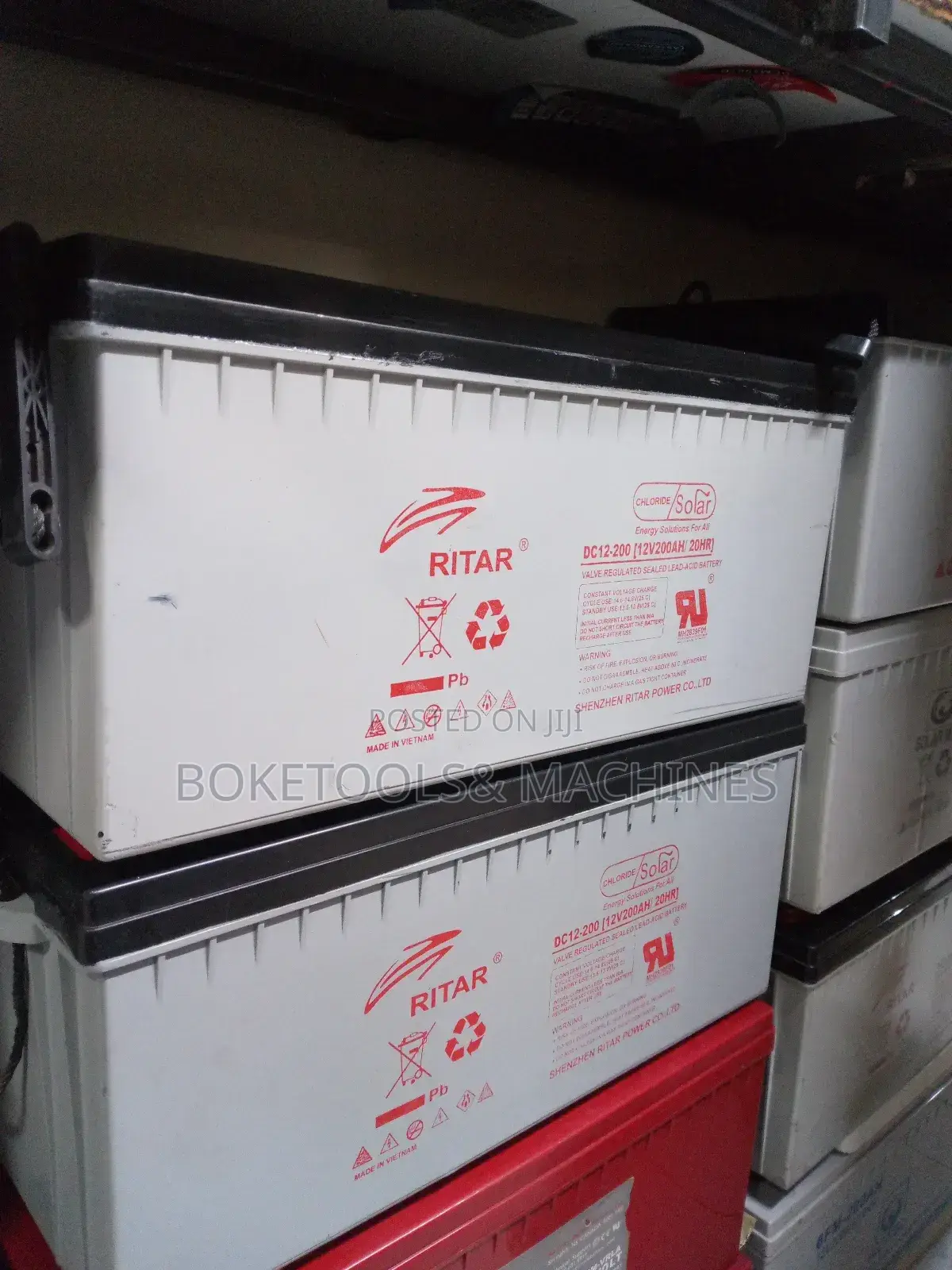 Ritar 200ah 12v Deep Cycle Solar Battery