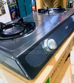 Syinix Double Burner Cooker With Auto Ignition
