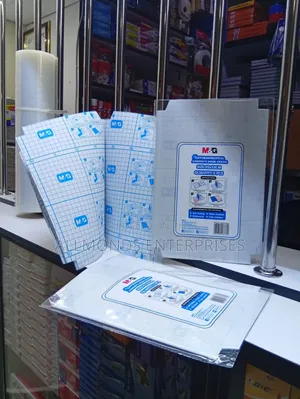 M G Adhesive Book Cover - A Packet of 5pcs
