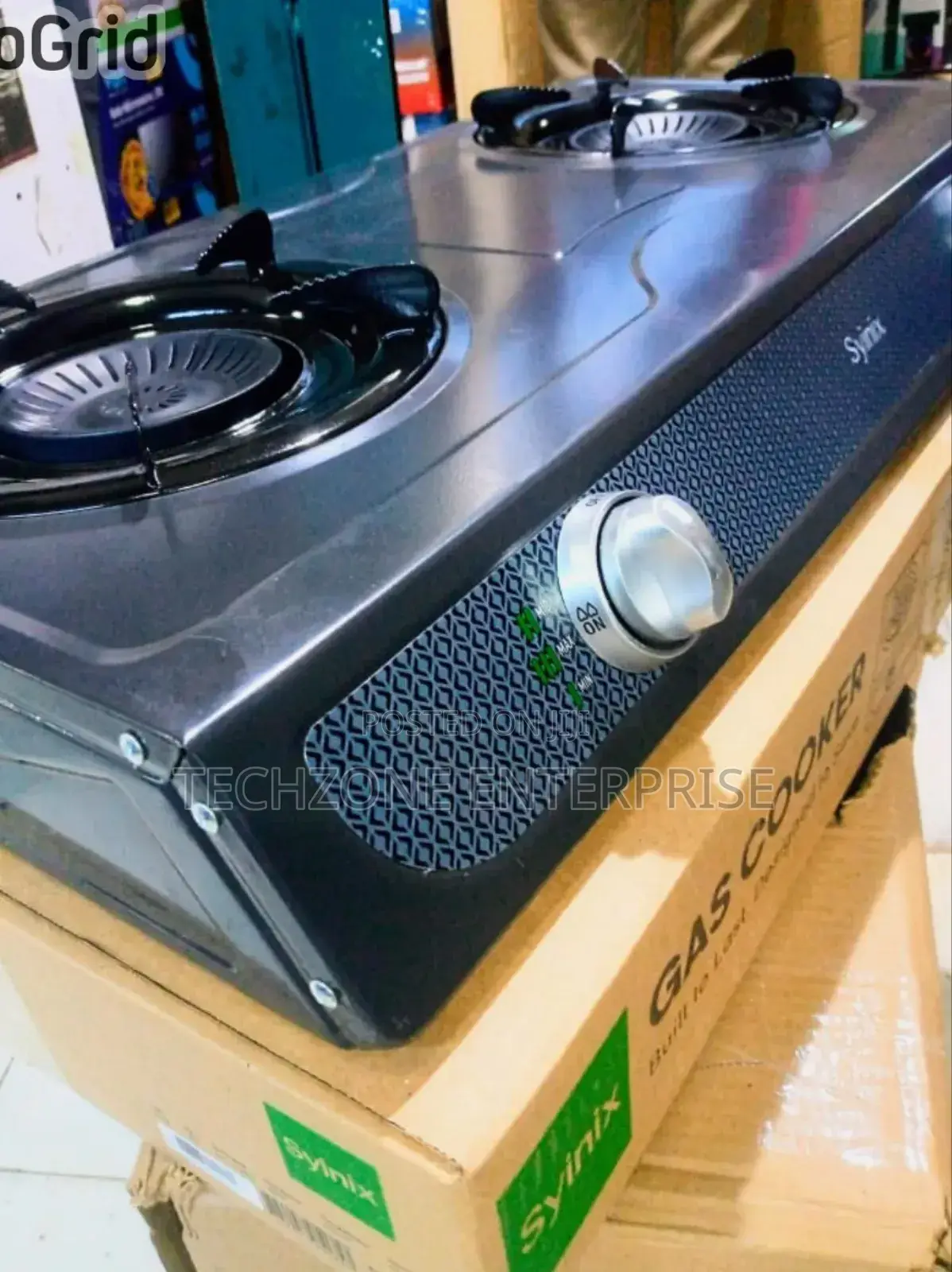 Syinix Double Burner Cooker With Pure Copper Valve