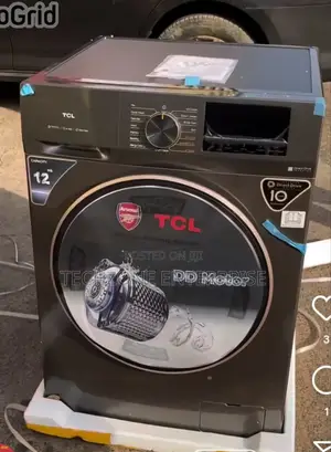 TCL P612flg 12kg Front Load Wash and Spin Washing Machine