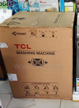 TCL P1108fl 8kg Wash and Spin Front Load Washing Machine 