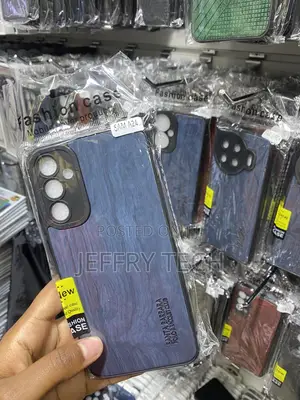 Stque Samsung Galaxy A24 Leather Casewith Silicon Ends