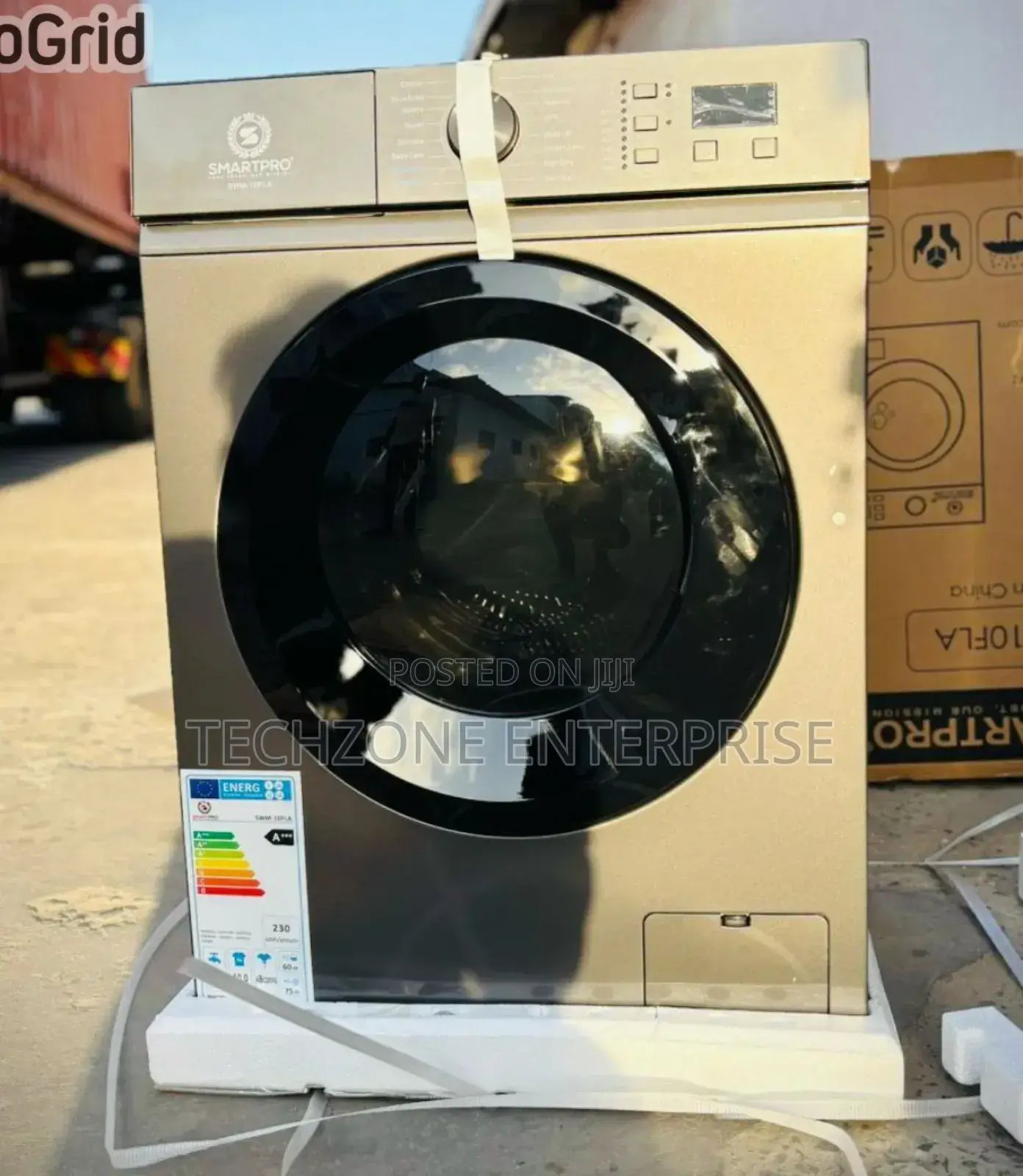 Smartpro (Swm-08fla) 8kg Front Load Washing Machine 