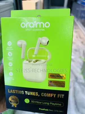 Oraimo White Freepods Neo