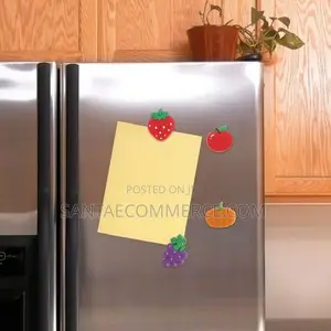 Decorative Magnetic Fruit Fridge Memo Note Holder