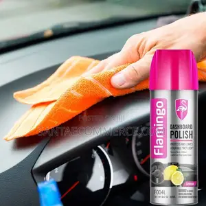 Flamingo Car Dashboard Polish Cleaner