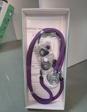 Dual Head Stethoscope,/ Purple)