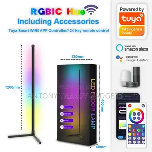 Corner Standing Lamp – Color Changing Led Floor Light