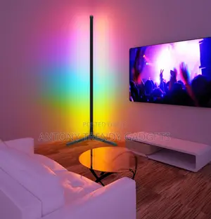 Smart Led Corner Lamp – Remote Control Mood Lighting