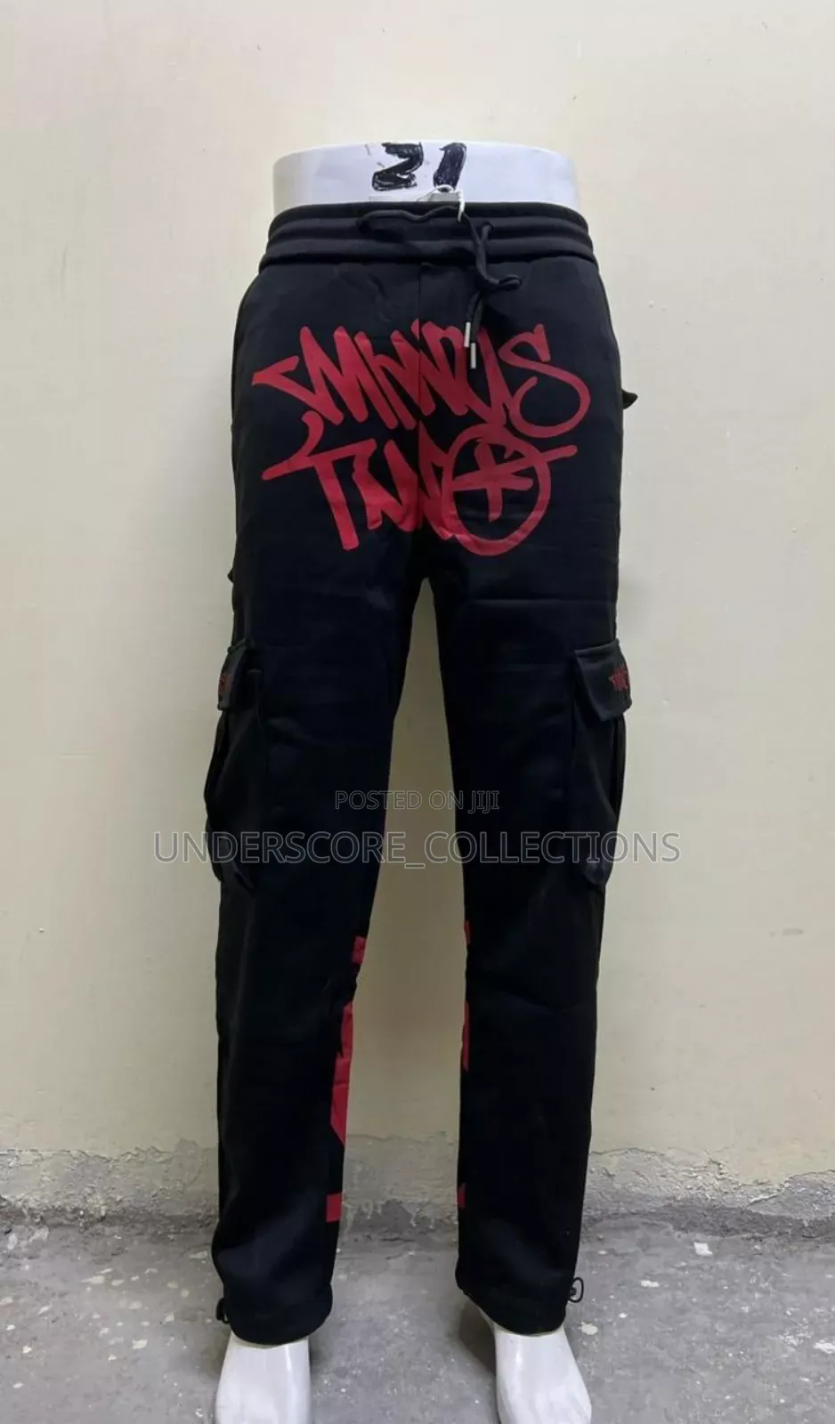 Unique Design Cargo Pants -Minus Two