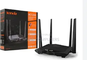 Tenda Ac1200 Mu-Mimo Router - Dual Band Gigabit Router Ac10