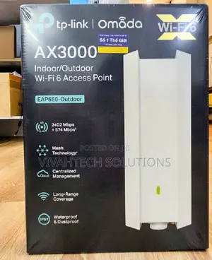 Tp Link Eap650 Outdoor Wifi 6 Access Point Ax3000 Indoor/Out