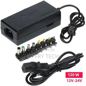 Power Adapter Universal Charger Power 8x1 Laptop 12-24v 120