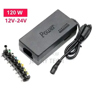 Power Adapter Universal Charger Power 8x1 Laptop 12-24v 120