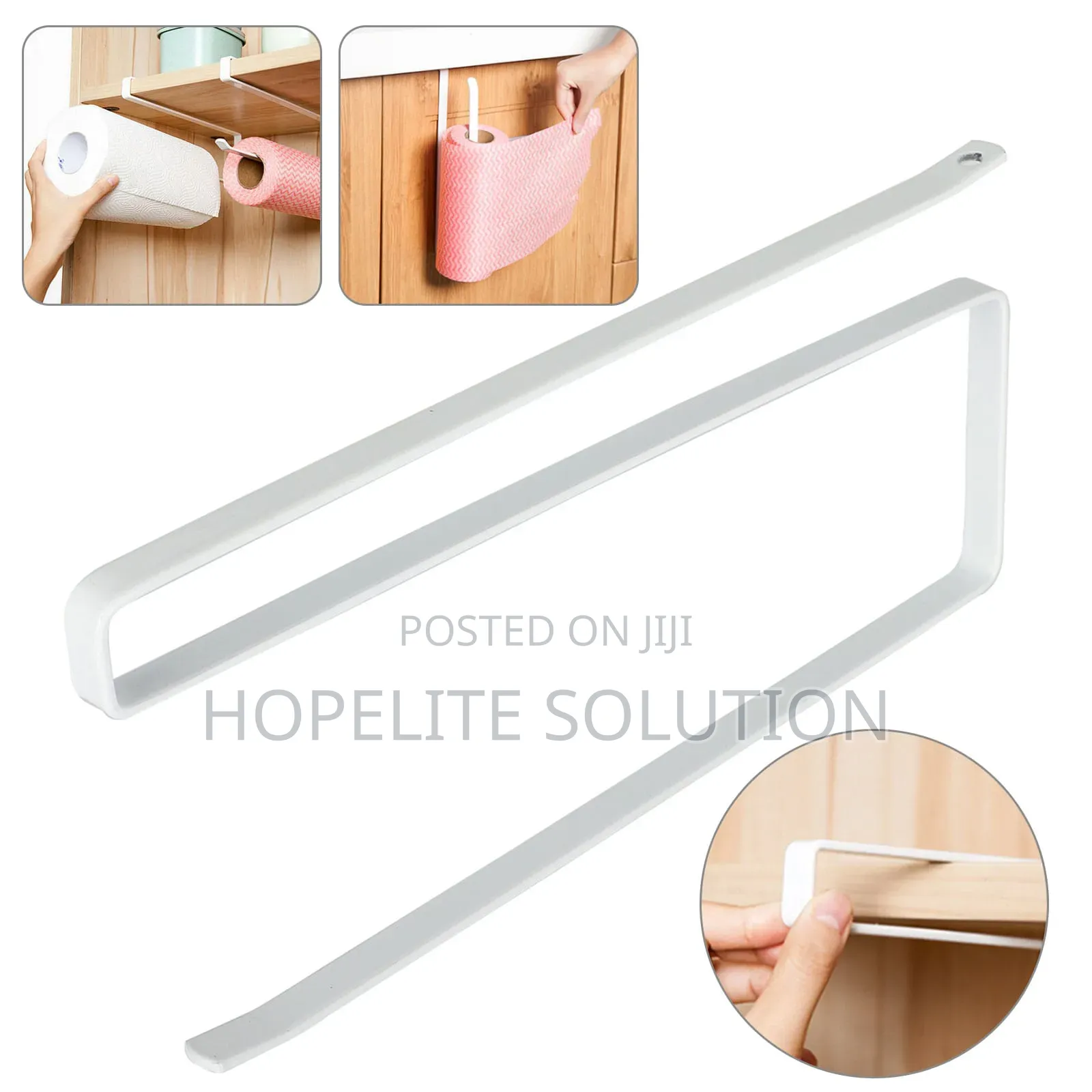 Under the Shelf Kitchen Towels Holder