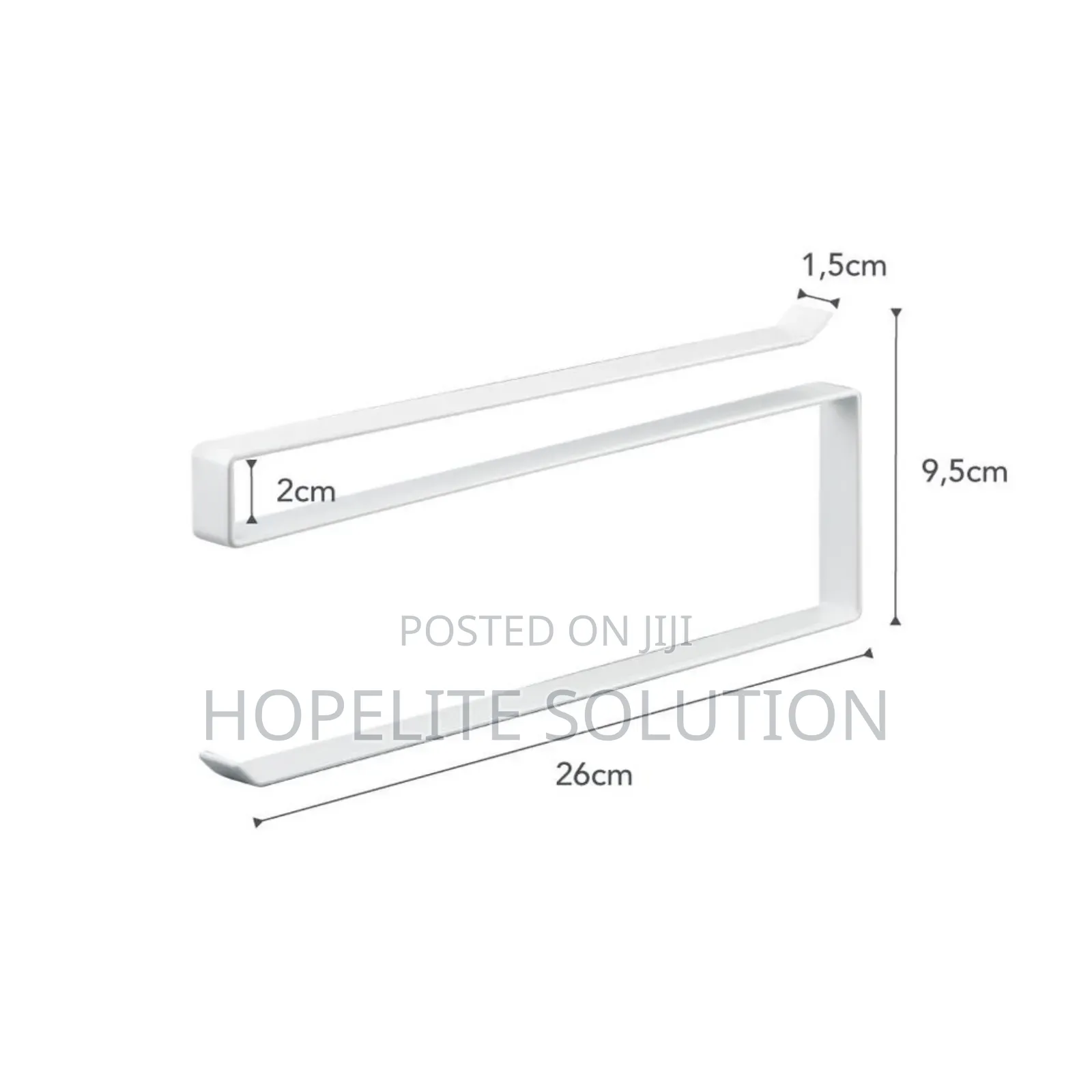 Under the Shelf Kitchen Towels Holder
