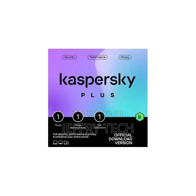 Kaspersky Antivirus Plus (Equivalent to Internet Security 1