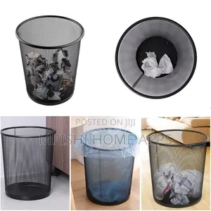 *9l Metallic Mesh Dust Bin*