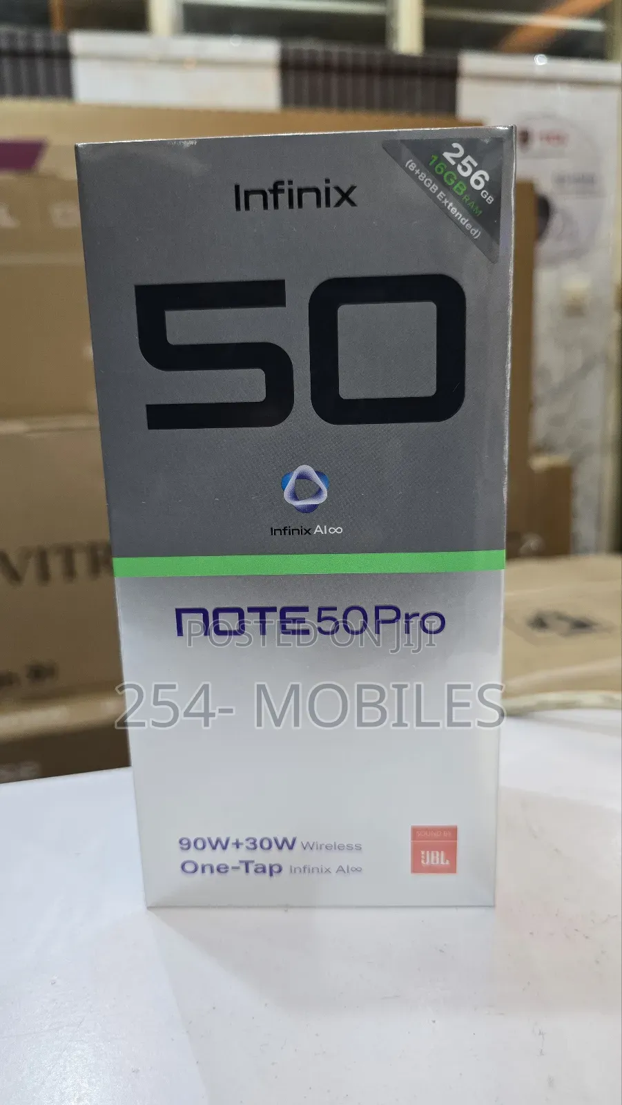 New Infinix Note 50 Pro 4G 256 GB Black