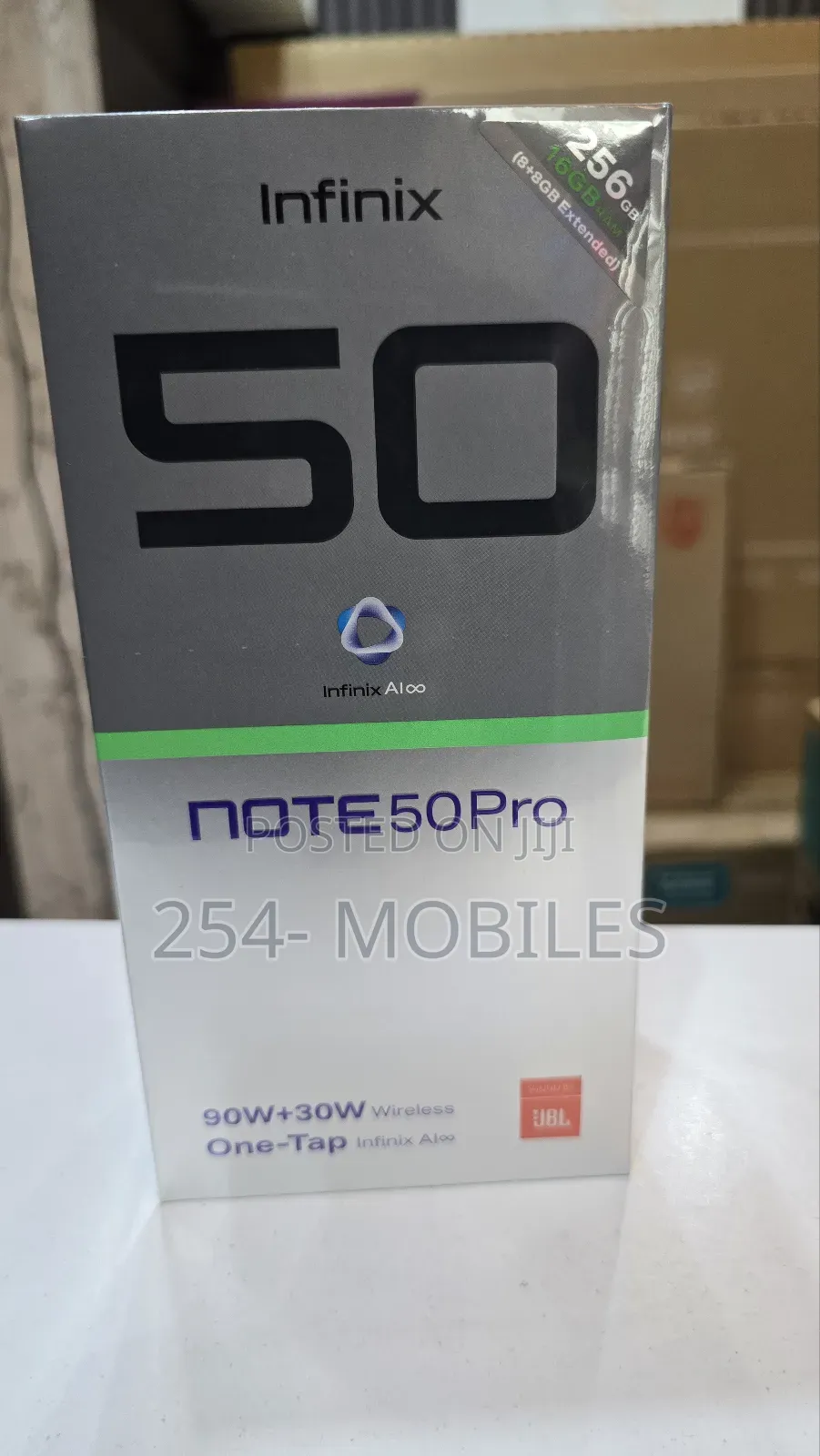 New Infinix Note 50 Pro 4G 256 GB Black