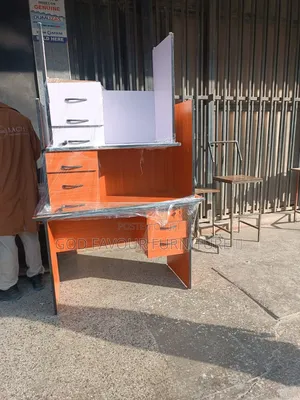 1m Vintage Wooden Office Desk Txd3w