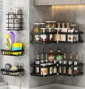 5pcs Set Shower Caddy Shelf/Bathroom Organizer