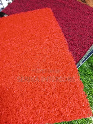 Red Spaghetti Mats Anti Slippery Mats Environmental Friendly