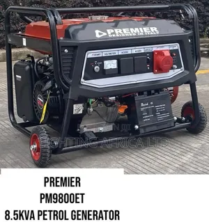 8500 Watts (8.5kva) Petrol Engine Keystart Premier Generator