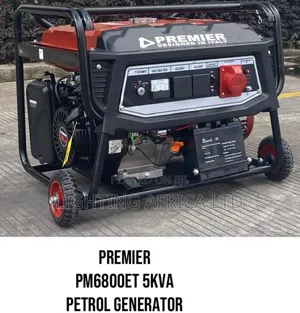 Premier 5kva Pure Cooper Heavy Duty Petrol Engine Keystart