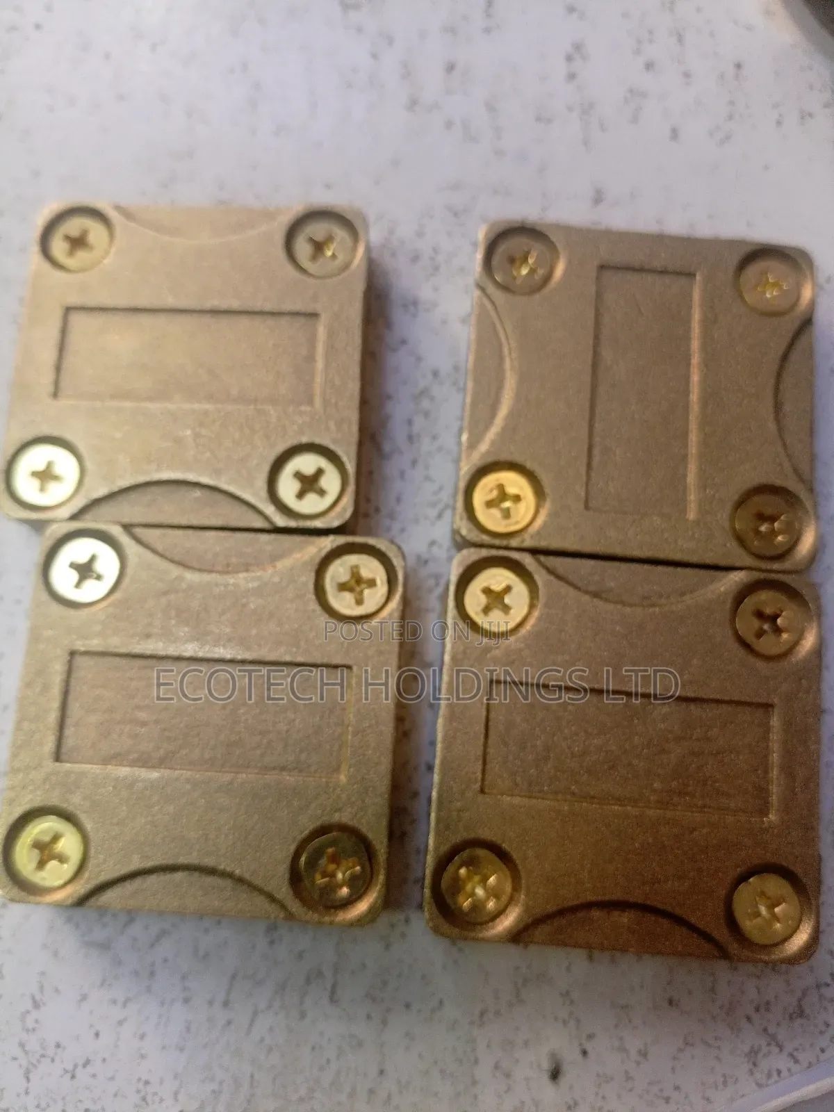Square Copper Tape Clamps