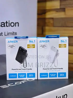Anker Power Bank ( ,22.5w)Powerful and Travel Friendly