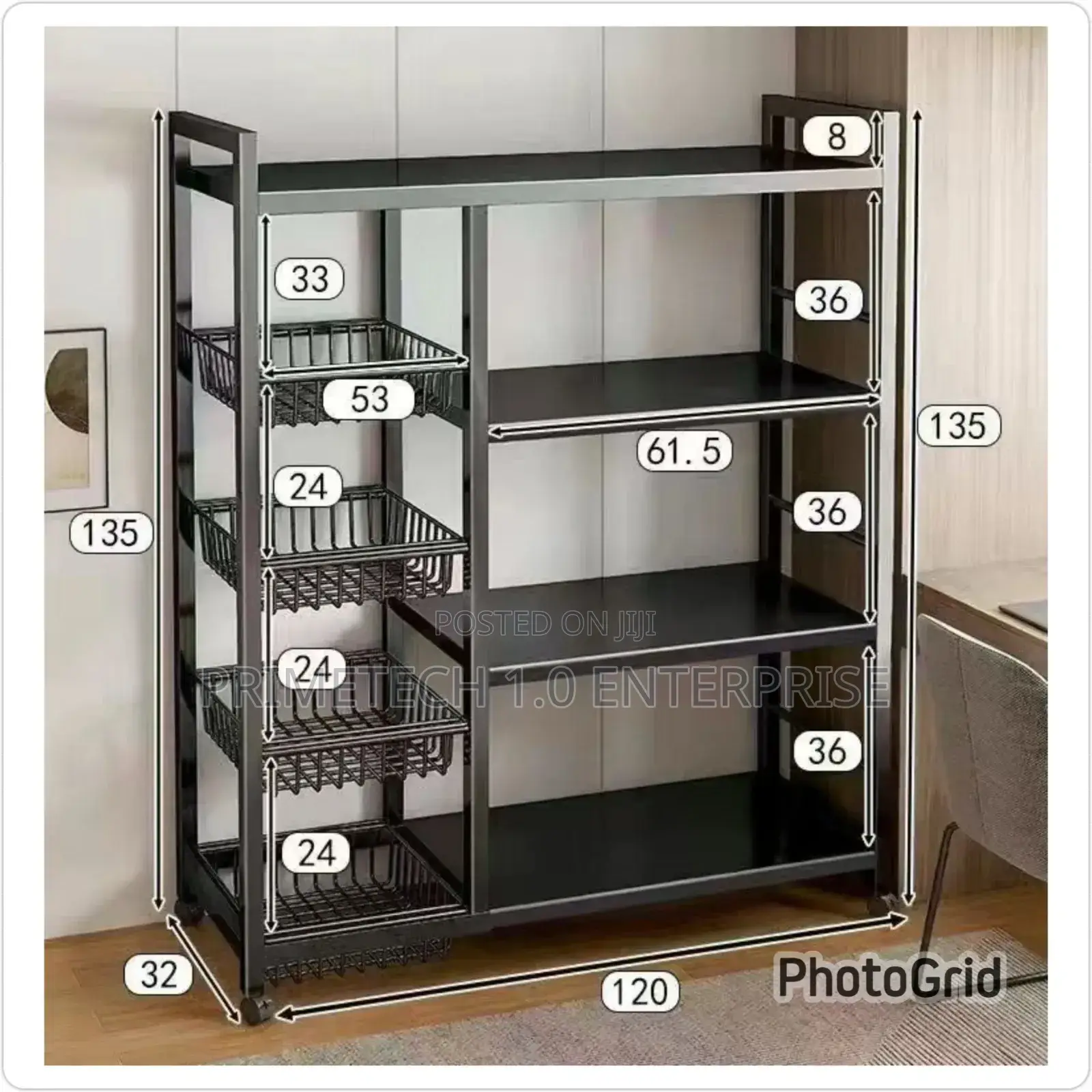 Strong Multipurpose Kitchen Rack