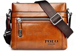 Polo Leather Shoulder Bag