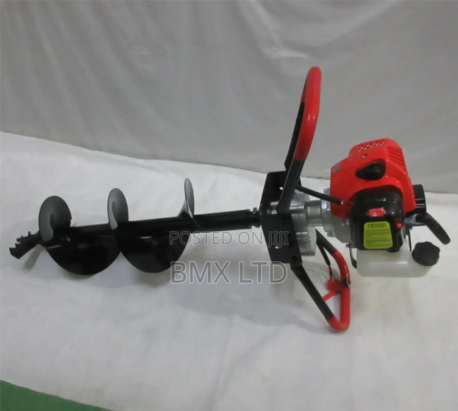 Portable Auger Tool With Gas Motor for Deep Soil Drilling