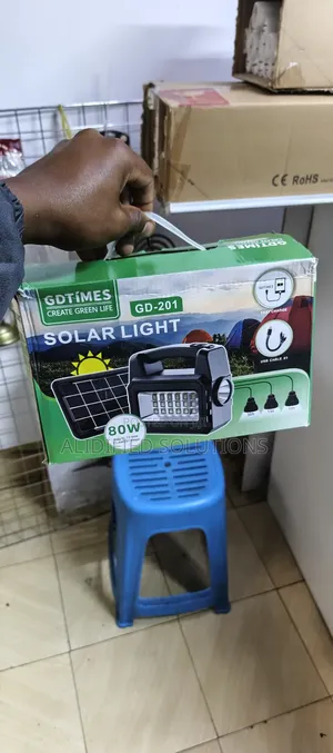 Gdtimes Solar System Light With 3bulbs