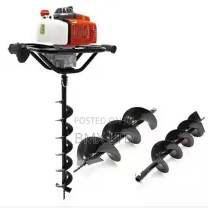 Gasoline Ground Auger for Tree Planting and Pole Setup