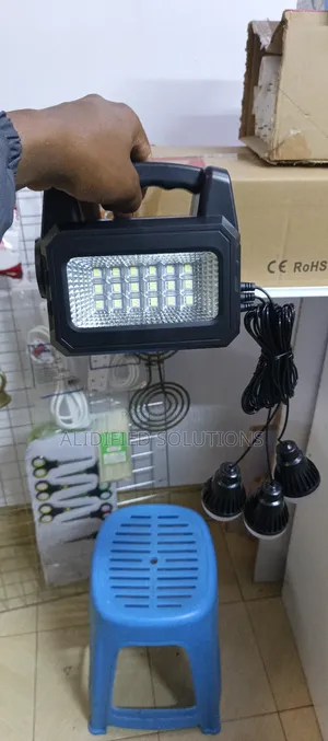 80w Solar System Light With Bulbs