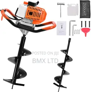 Reliable Post Hole Auger With Powerful Gas Engine Drive