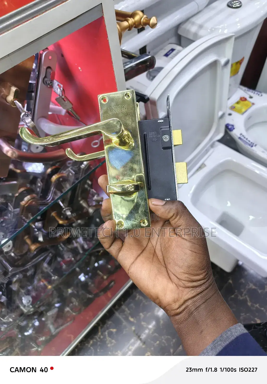 Original Bathroom Lock Union