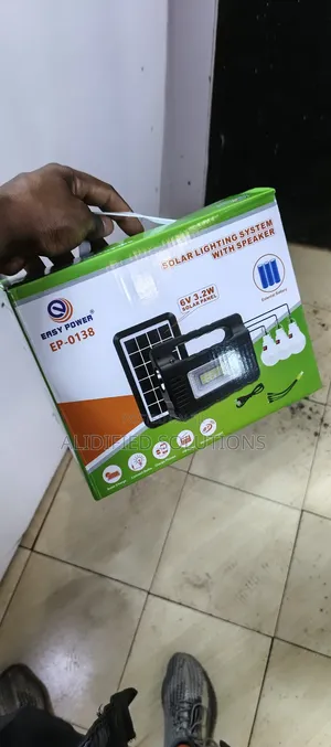 Solar Lighting System With Radio