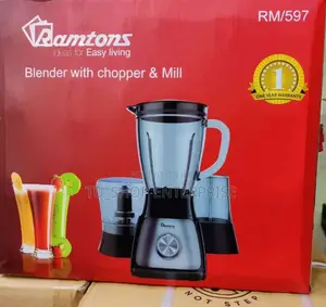 3in1 Blender, Chopper and Grinder Stainless Steel *
